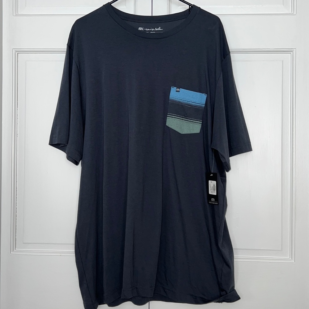 NWT Travis Mathew Pocket Tee Shirt